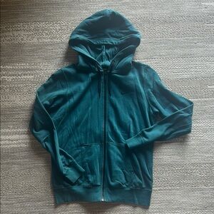 Nike Teal Zip-Up Hoodie